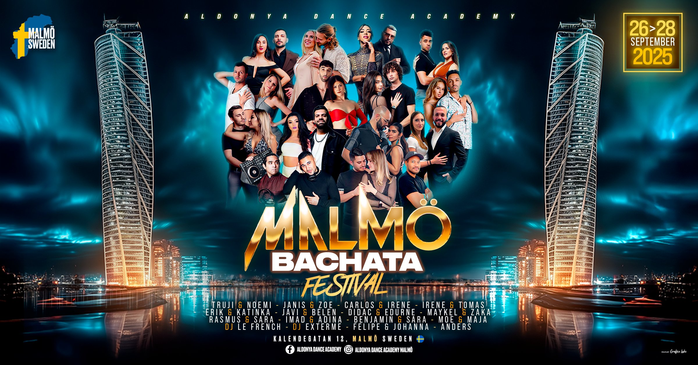 Malmö Bachata Festival (Sweden) - September 2025