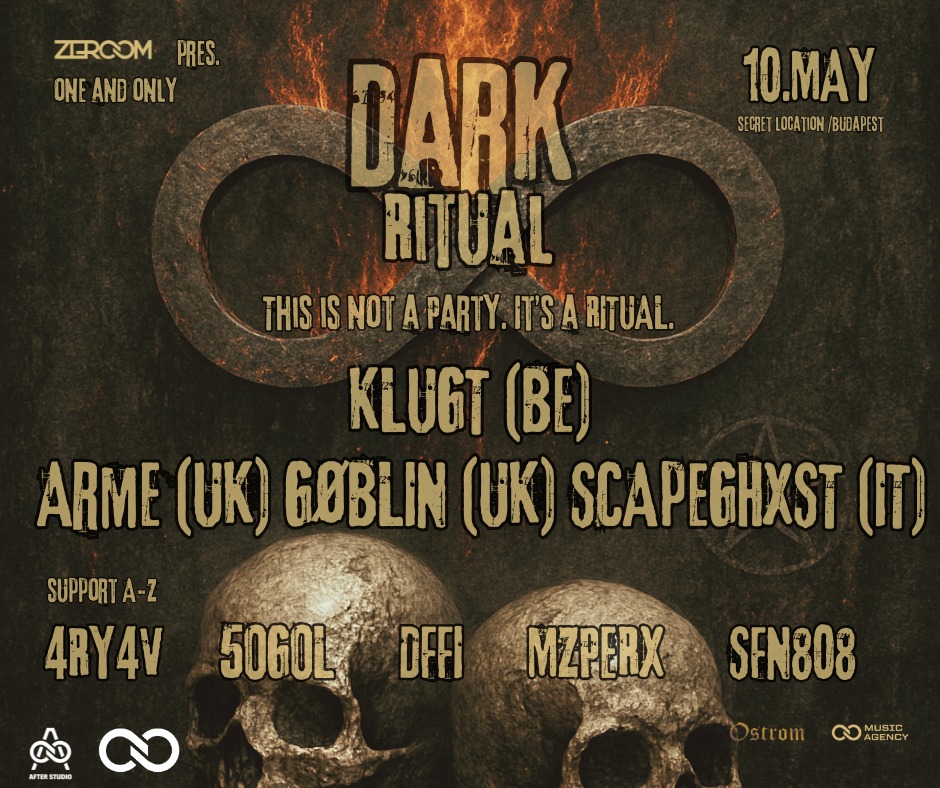 DARK RITUAL RAVE - This is not a party. It's a ritual.