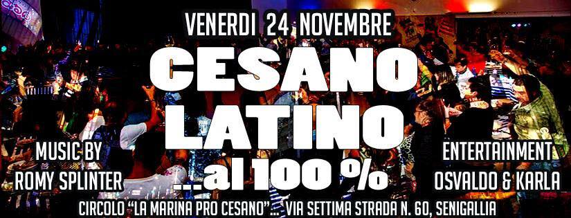 "Cesano LATINO..." al 100%