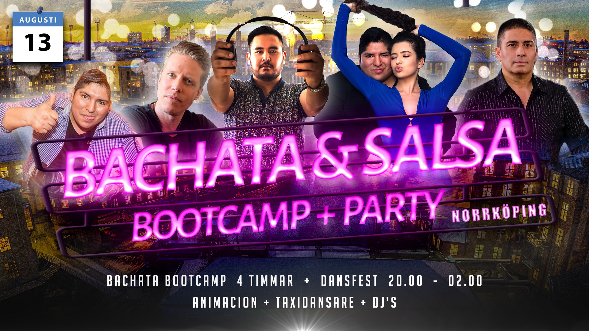 Bachata bootcamp + Bachata & Salsa Party!