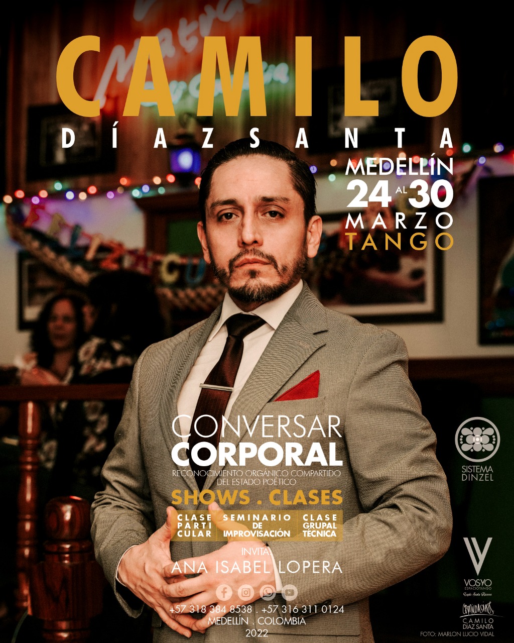 Tango! Camilo Diaz en Medellín!