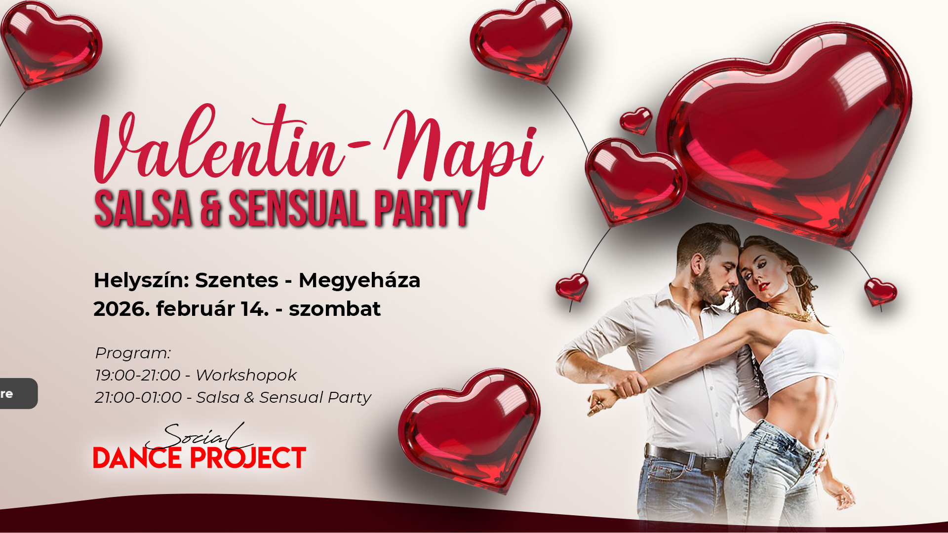 Valentin-napi Salsa & Sensual Party - Szentes
