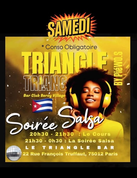 Soirée Salsa & Cours Triangle Club Bercy Village