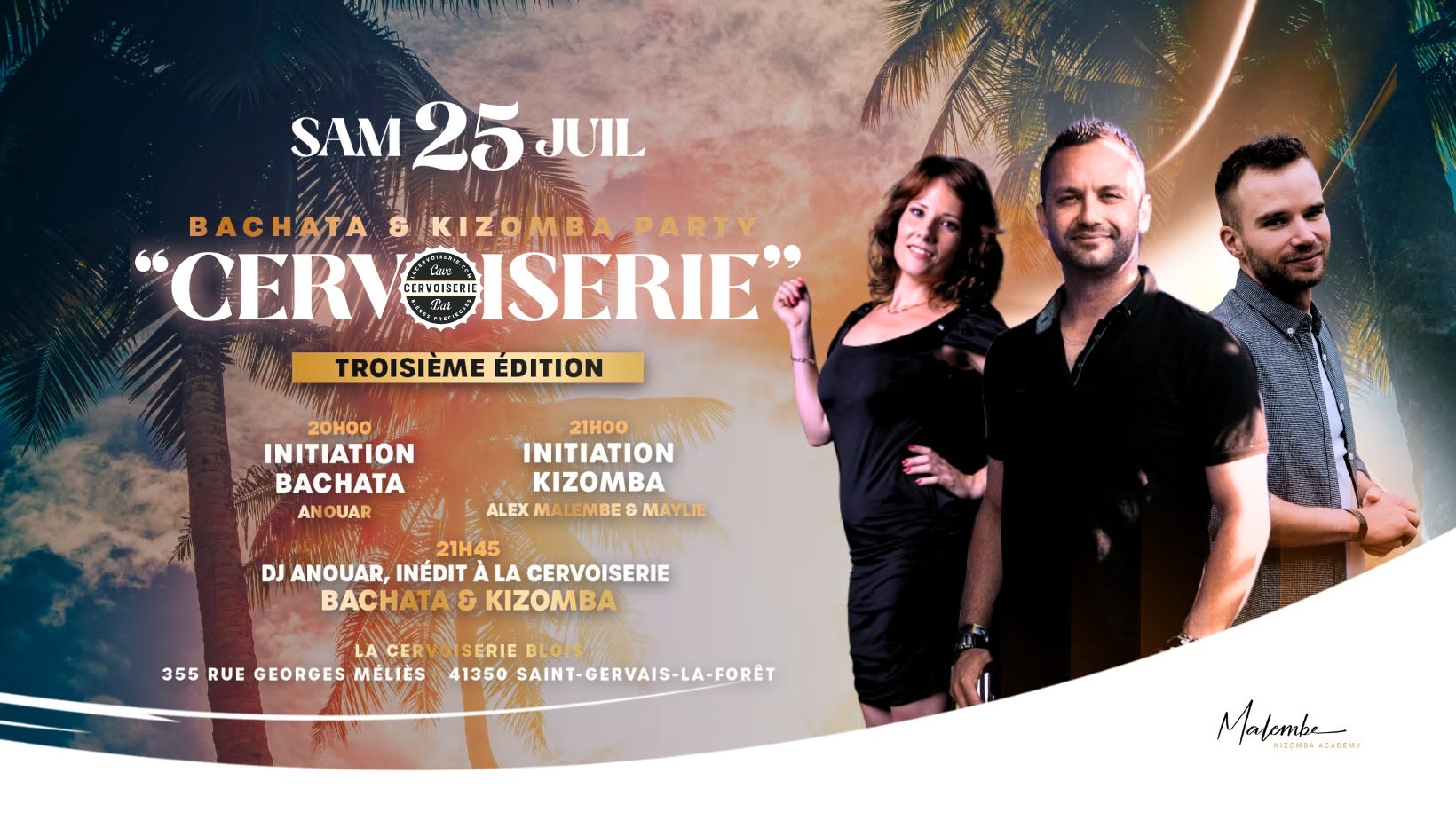 J'🩵 la Bachata & la Kizomba - La Cervoiserie Blois🍹- ACT III