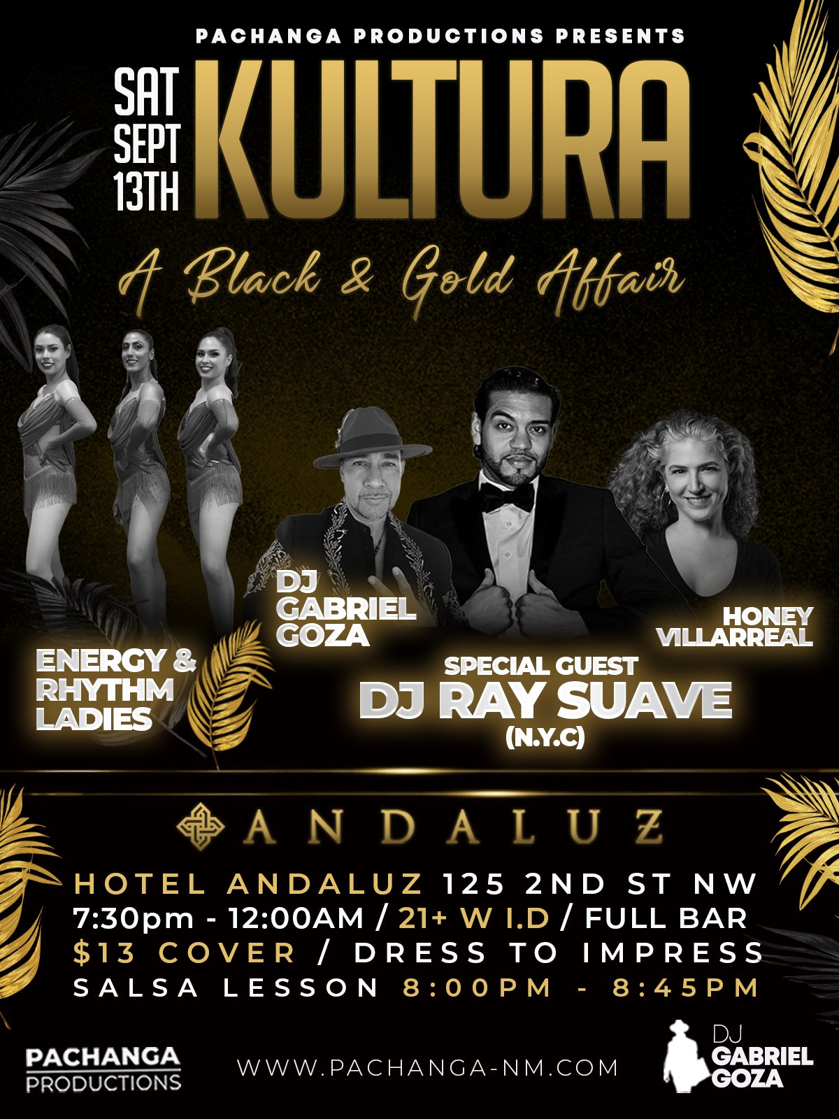 KULTURA - Salsa & Bachata Social - Guest DJ Ray Suave from NYC!
