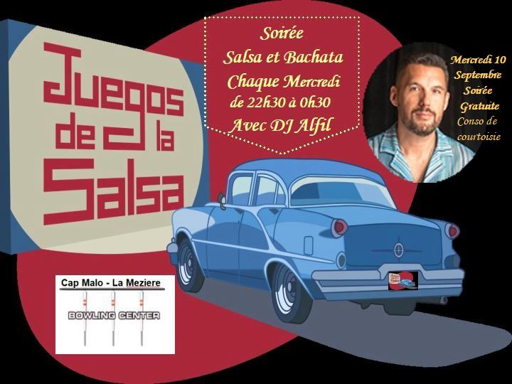 Juegos : Soirée Fifty-Fifty Salsa & Bachata avec DJ Alfil a Cap Malo