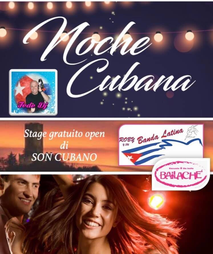 19 luglio - save the date - Noche Cubana al Castello di Novi