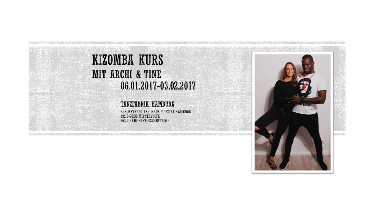 Kizomba Kurs in Hamburg mit Archi und Tine