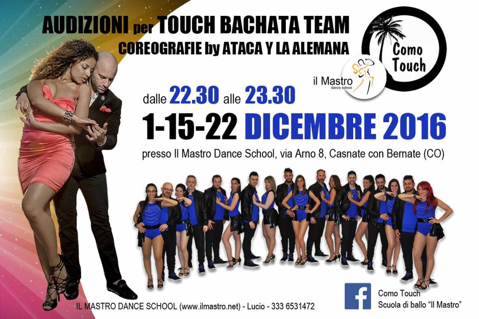 Casting propedeutico per Como Touch