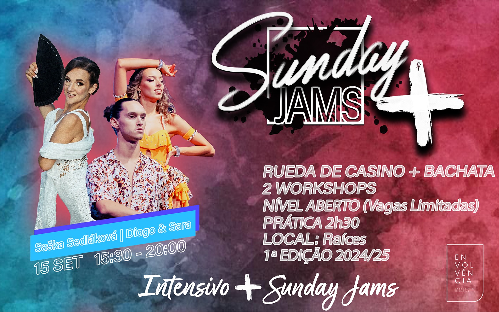 SUNDAY JAMS + BACHATA & RODA DE CASINO