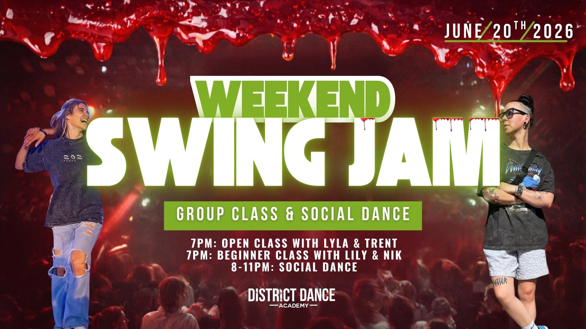 Weekend Swing Jam at District Dance Academy