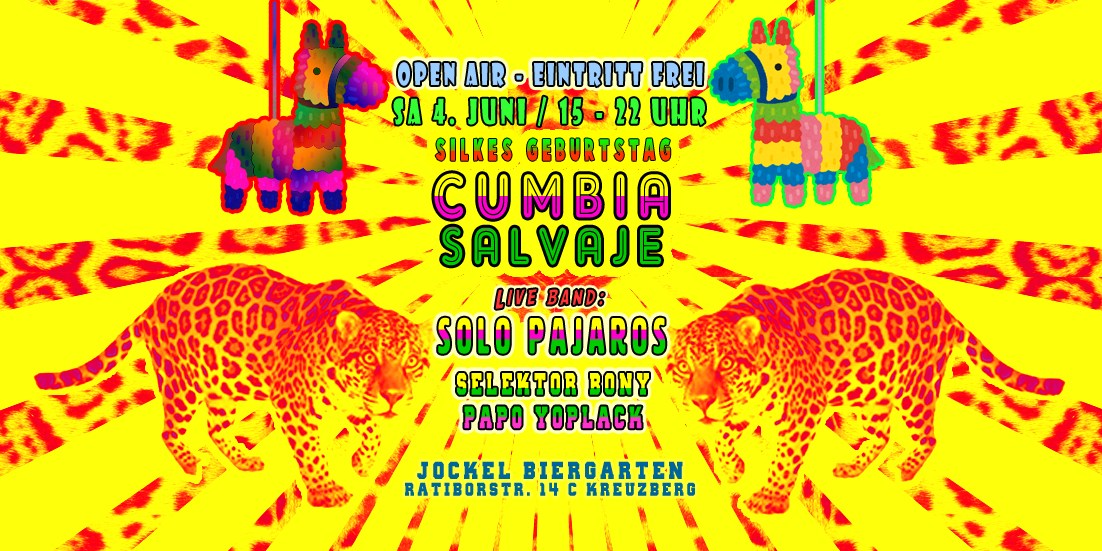 Cumbia Salvaje Open Air - Eintritt frei Entrada Libre