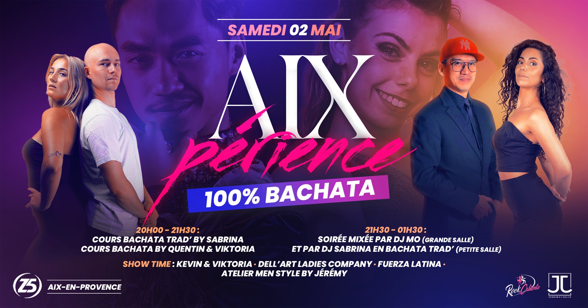 L'AIXpรฉrience Soirรฉe 100% Bachata au Z5