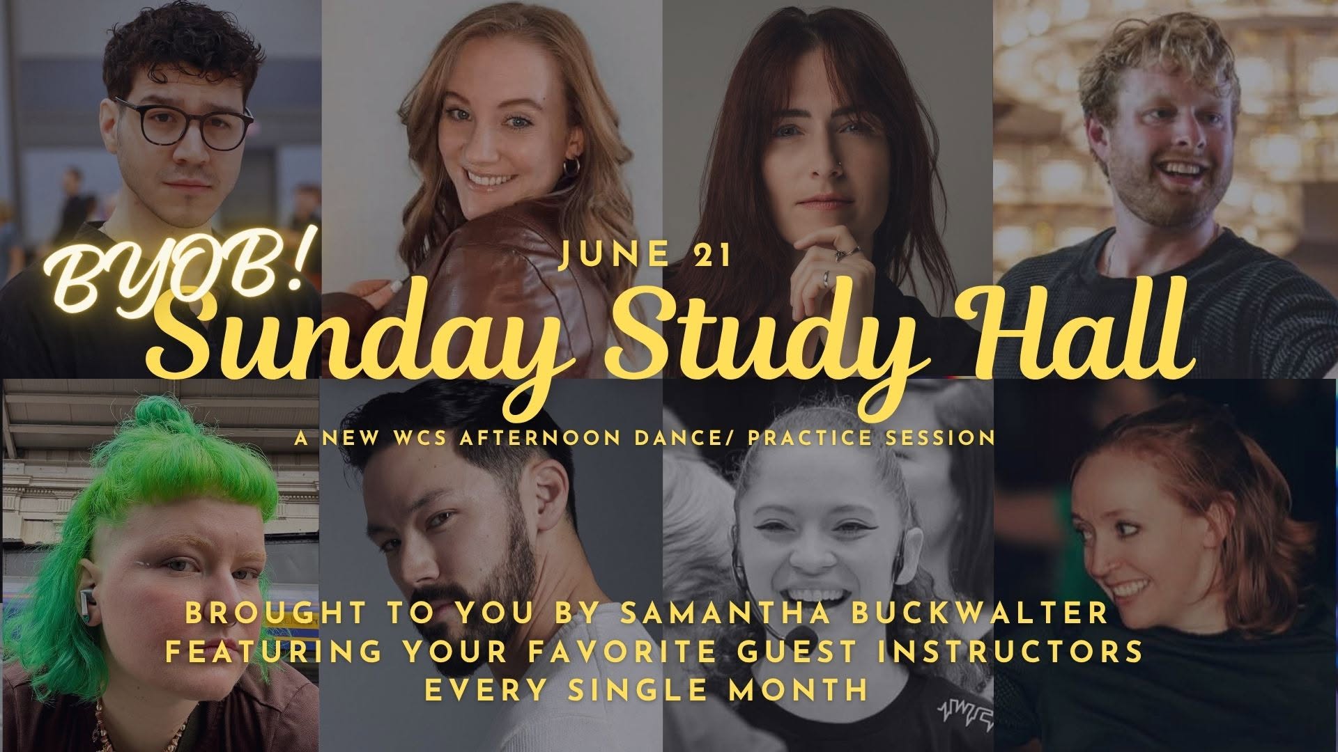 Sunday Study Hall + BYOB!!!