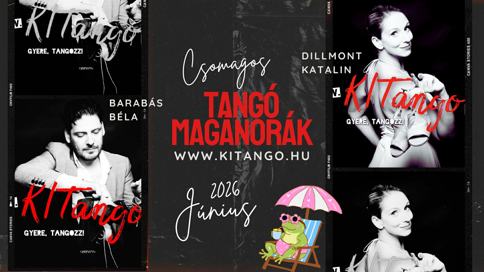 Tangó magánóra csomagok - vol.64 - 2026 június