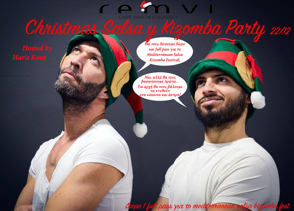Christmas Salsa Y Kizomba Party by Etnias And Haris Kout