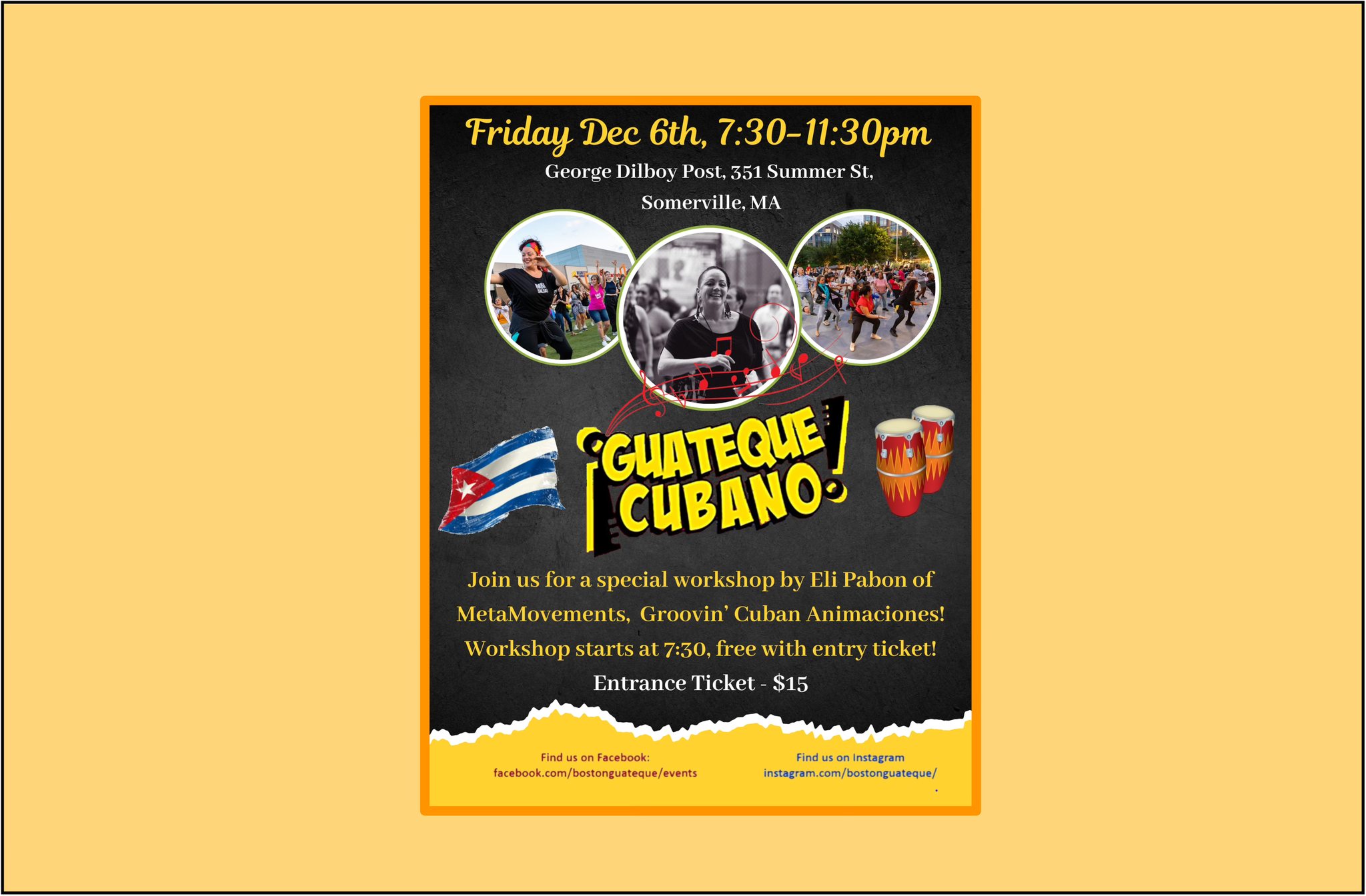 Guateque Cubano Monthly Cuban Dance Social