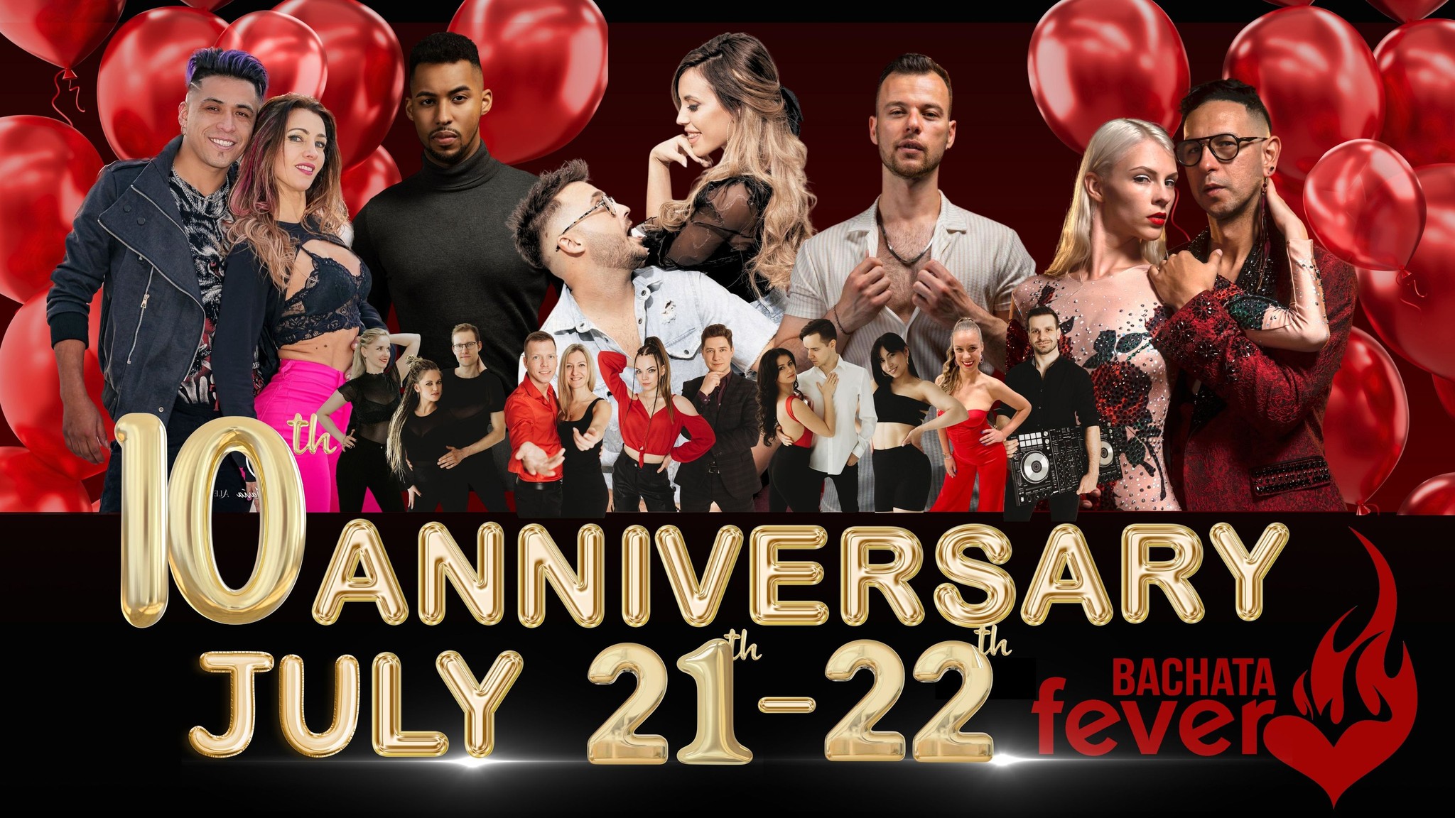 Bachata Fever Riga 10th Anniversary party
