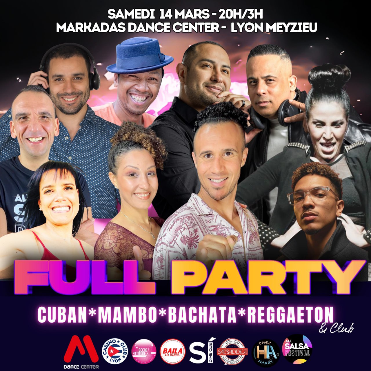Full Party Salsa - 14 mars 2026