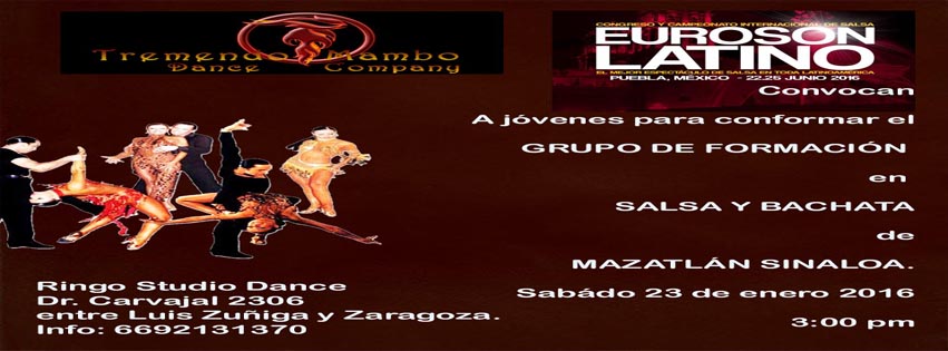 Convocatoria Tremendo Mambo Dance Company