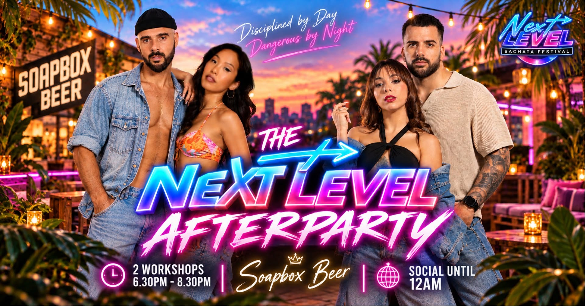 THE NEXT LEVEL AFTERPARTY - Soapbox Beer!