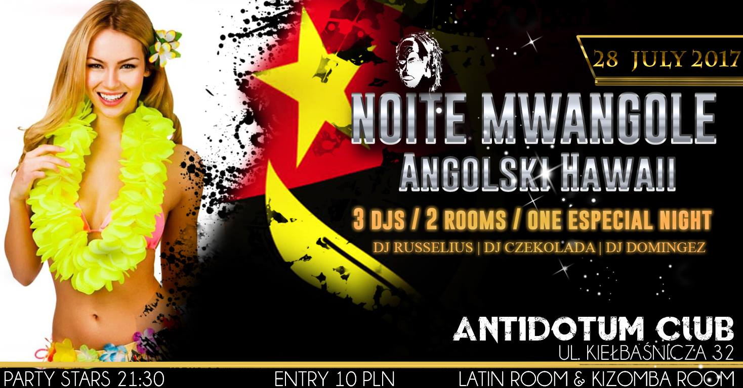 Noite Mwangole Wroclaw Angolski Havaii