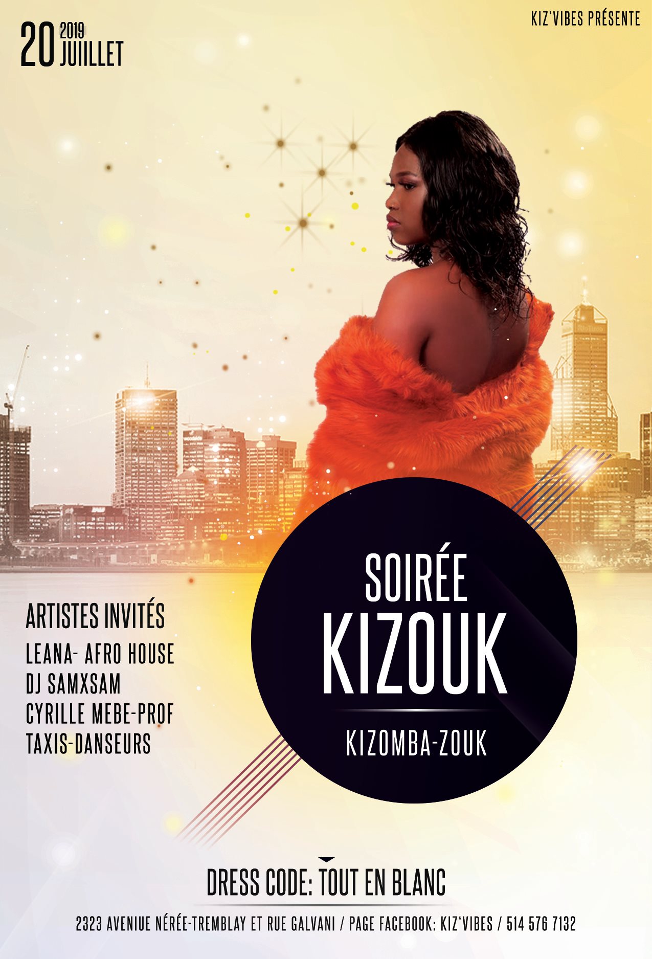 Soirée kiZouk( kizomba zouk)