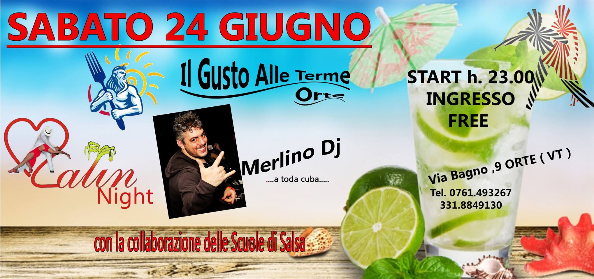 Serata Latina di Gusto !