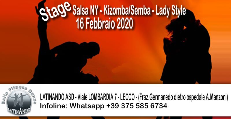 Stage Salsa - Lady Style - Kizomba Semba a Lecco