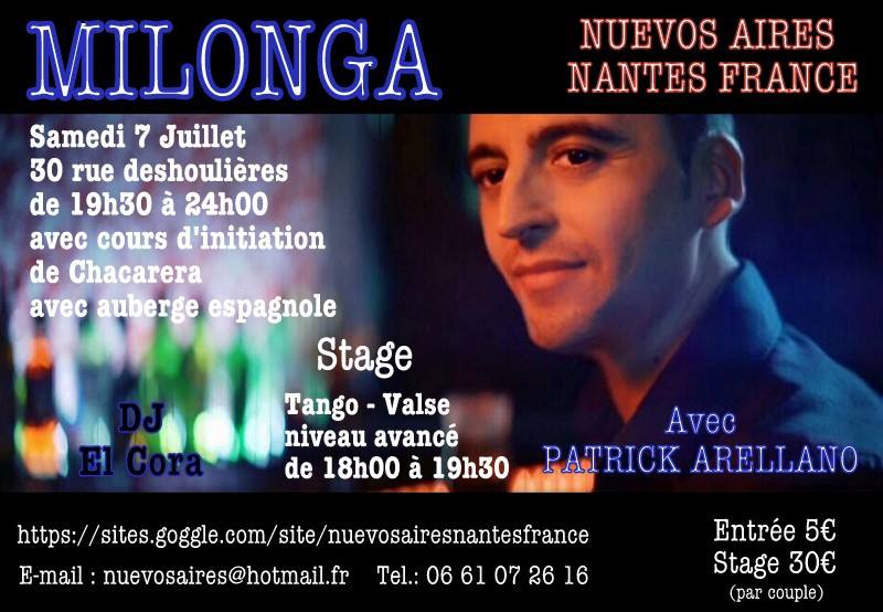 Milonga Nuevos Aires Nantes France