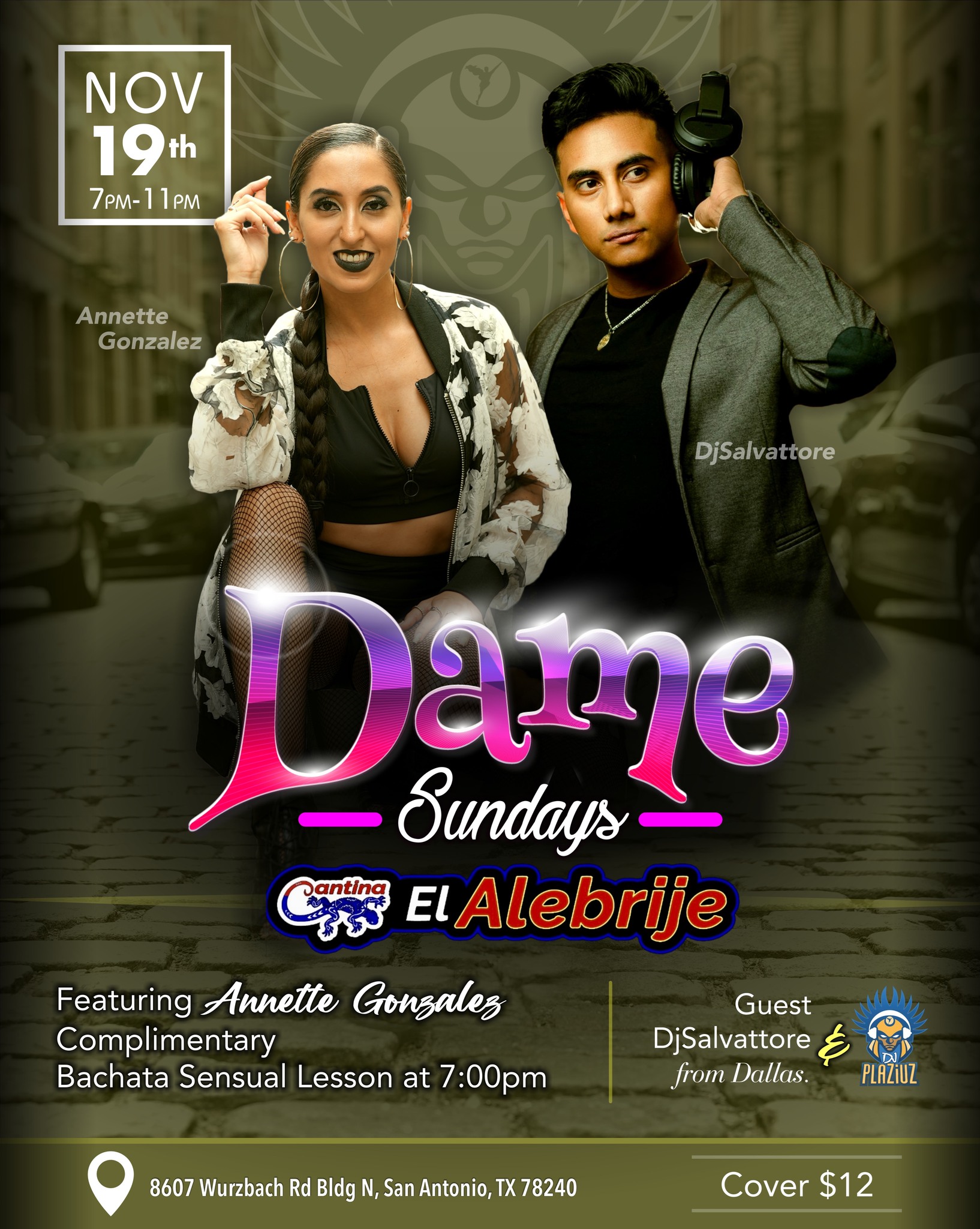 DAME Sundays - Latin Evening