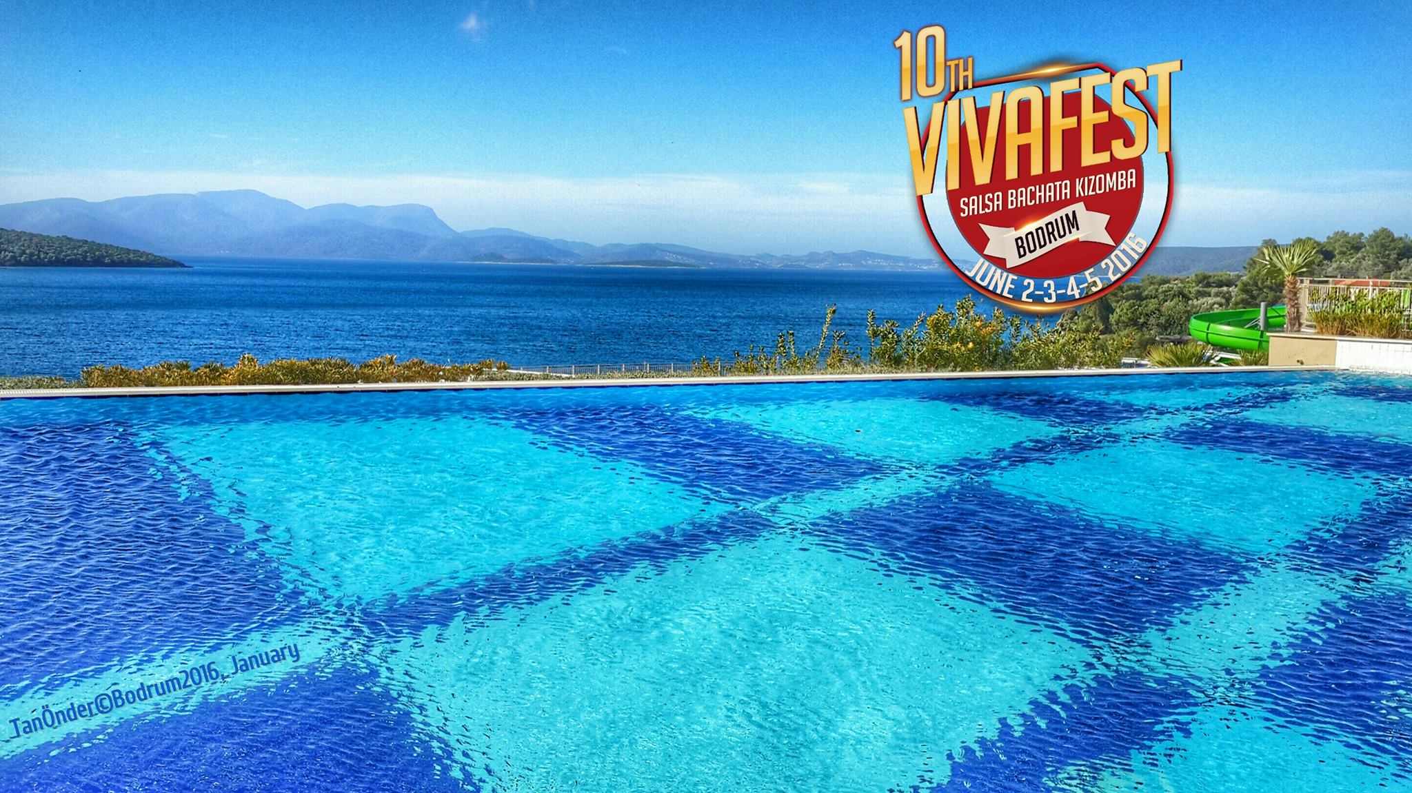 10th Vivafest, June 2-3-4-5, 2016 Bodrum, Salsa Bachata Kizomba Dance Fest