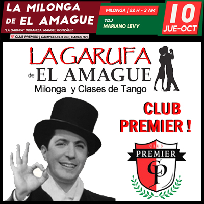 ESTE JUEVES 10 vuelve LA MILONGA de EL AMAGUE!!! 🔥La GARUFA 2da EDICIÓN !!!