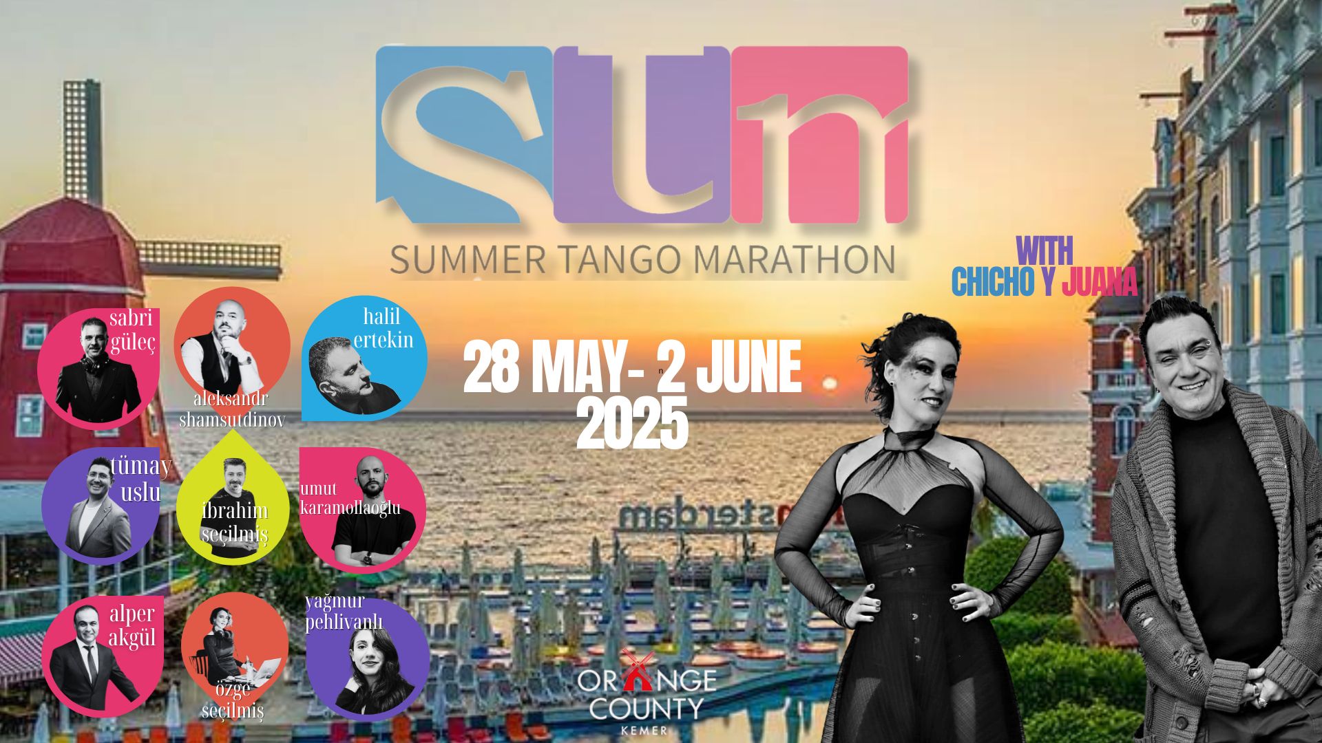 Summer Tango Marathon Antalya with Chicho & Juana