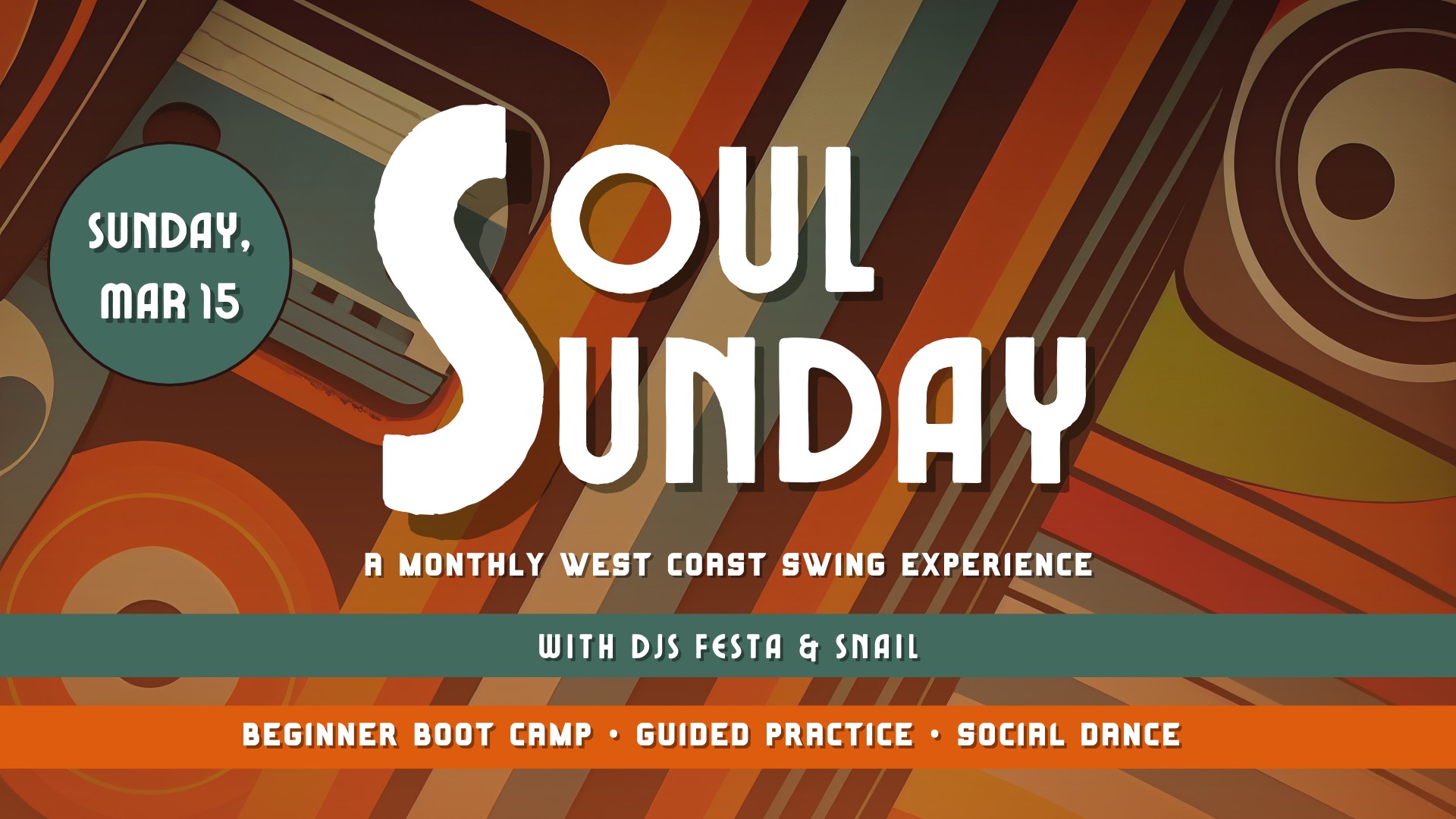 Soul Sunday • Monthly WCS experience ft. DJs John Festa & Jes Ann Nail • Midtown NYC