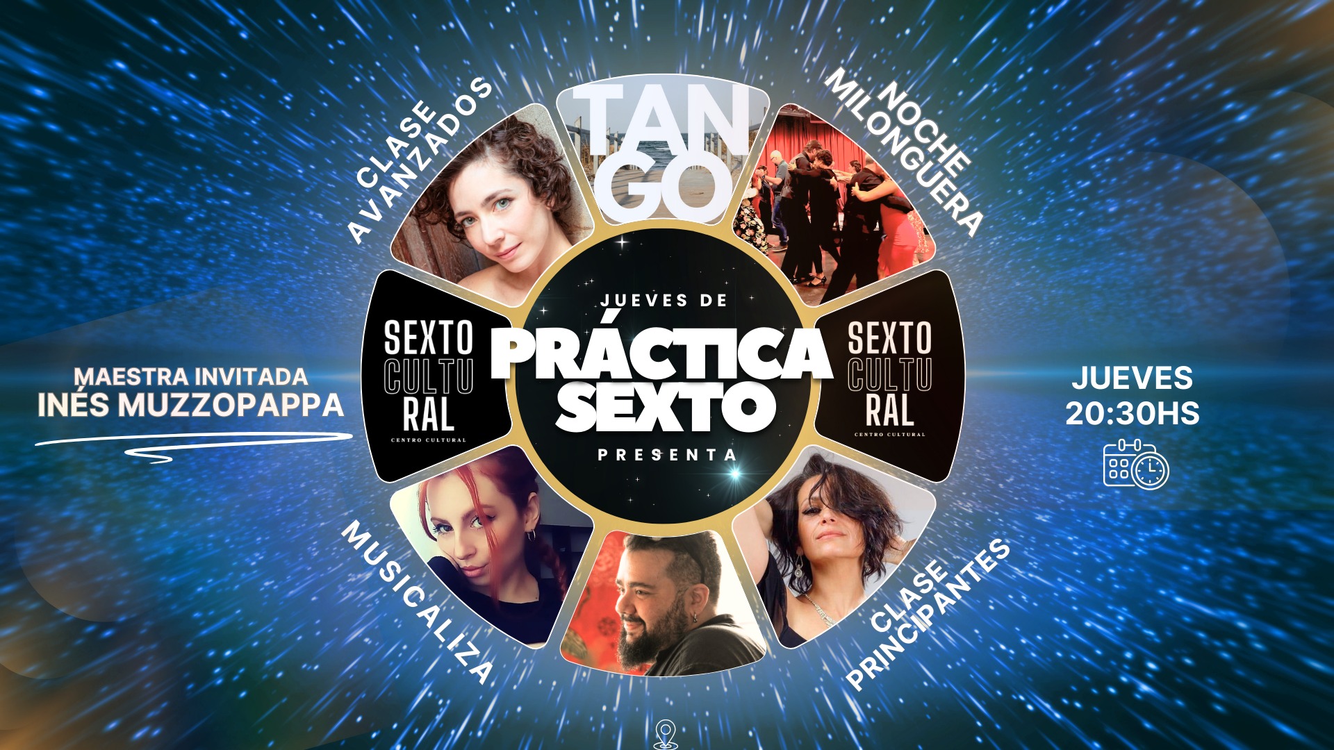 🔥Este jueves 17 de julio el Sexto Cultural te espera con un programa espectacular ❤️