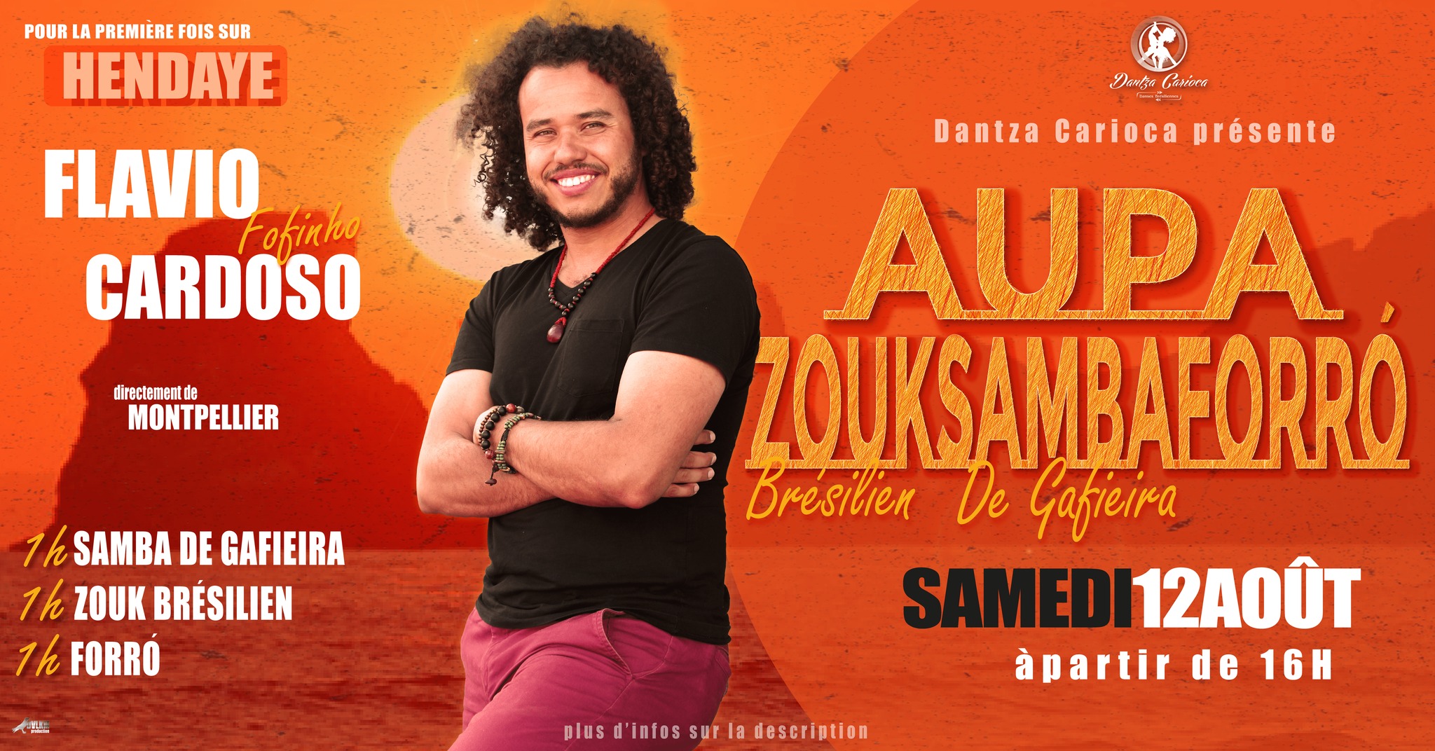 AUPA ZOUK & GAFIEIRA & FORRÓ avec FLÁVIO CARDOSO _ Hendaye _