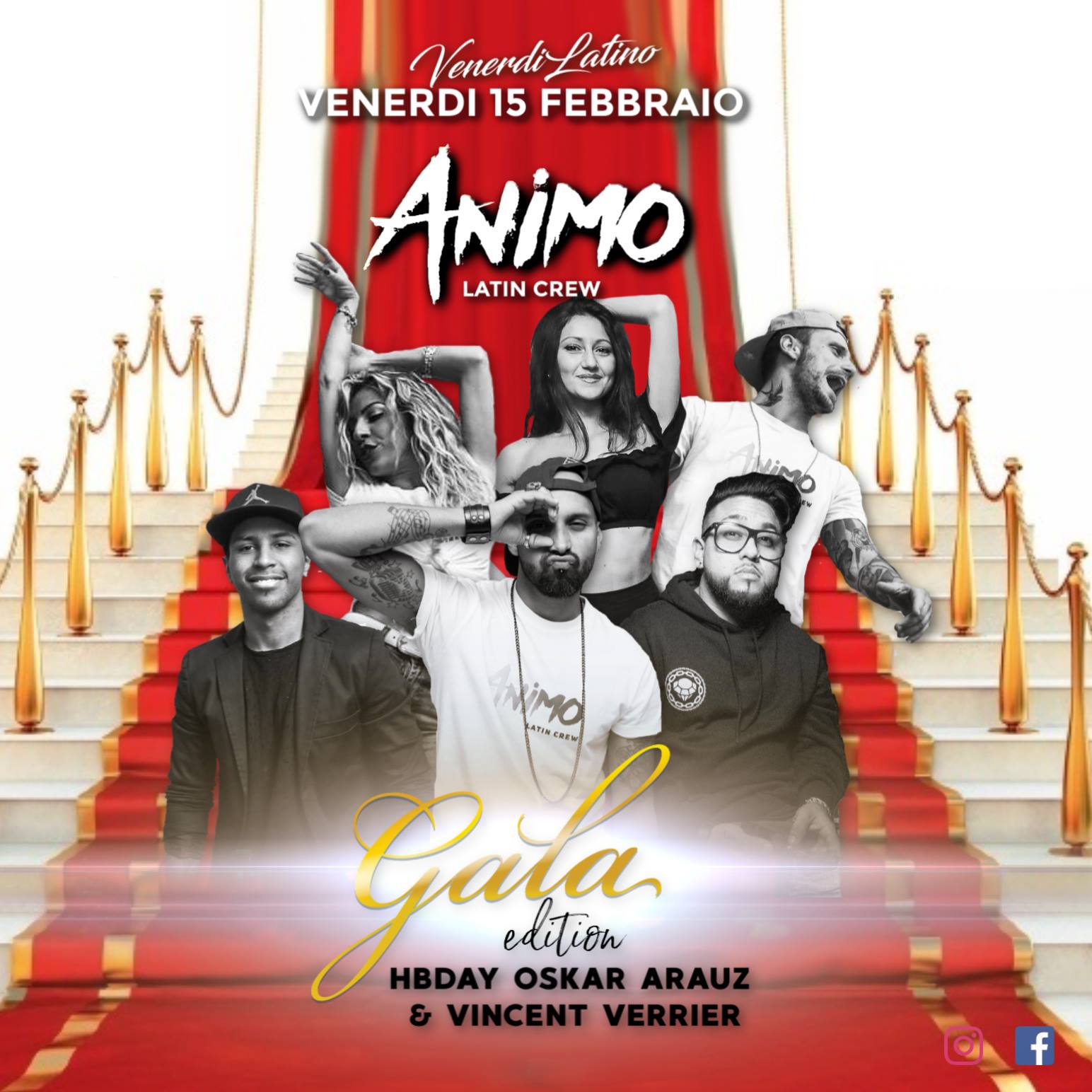IL Venerdi Latino . Animo Latin Crew . Gala Edition
