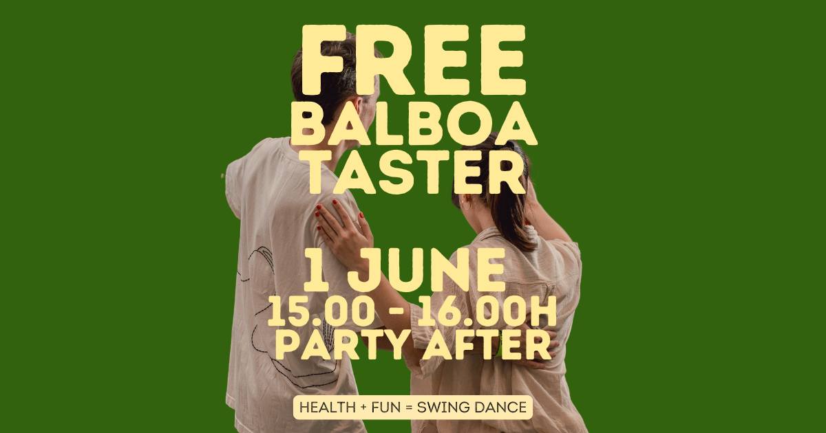 FREE Balboa Beginner Taster - Party after!