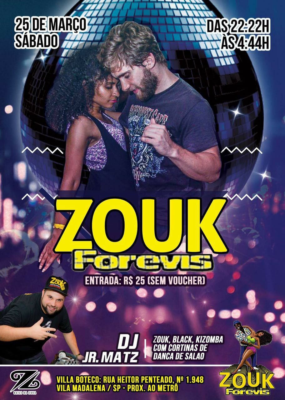 Zouk Forevis no Villa Boteco