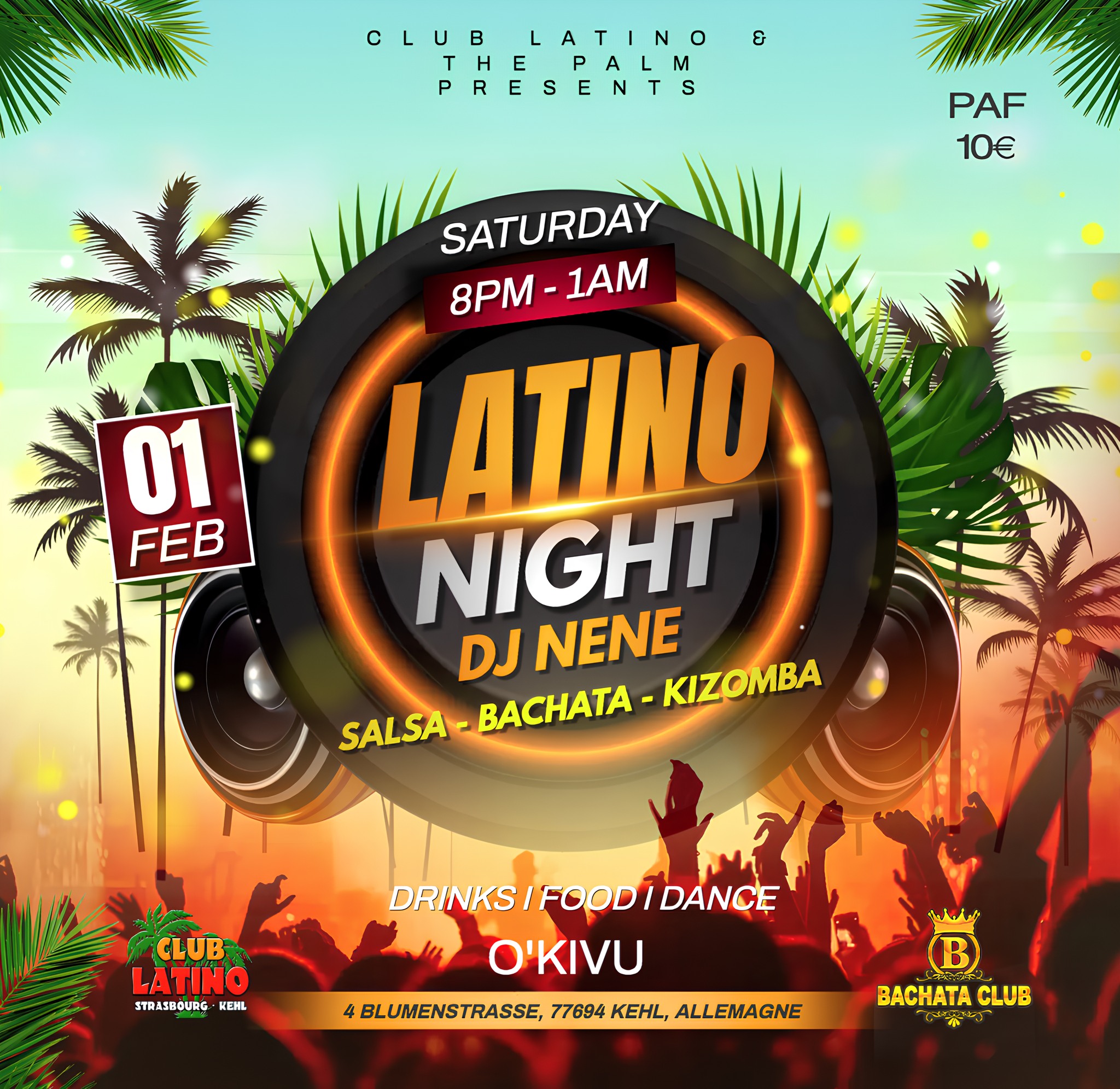 LATINO NIGHT 🕺🔥 O'Kivu Kehl