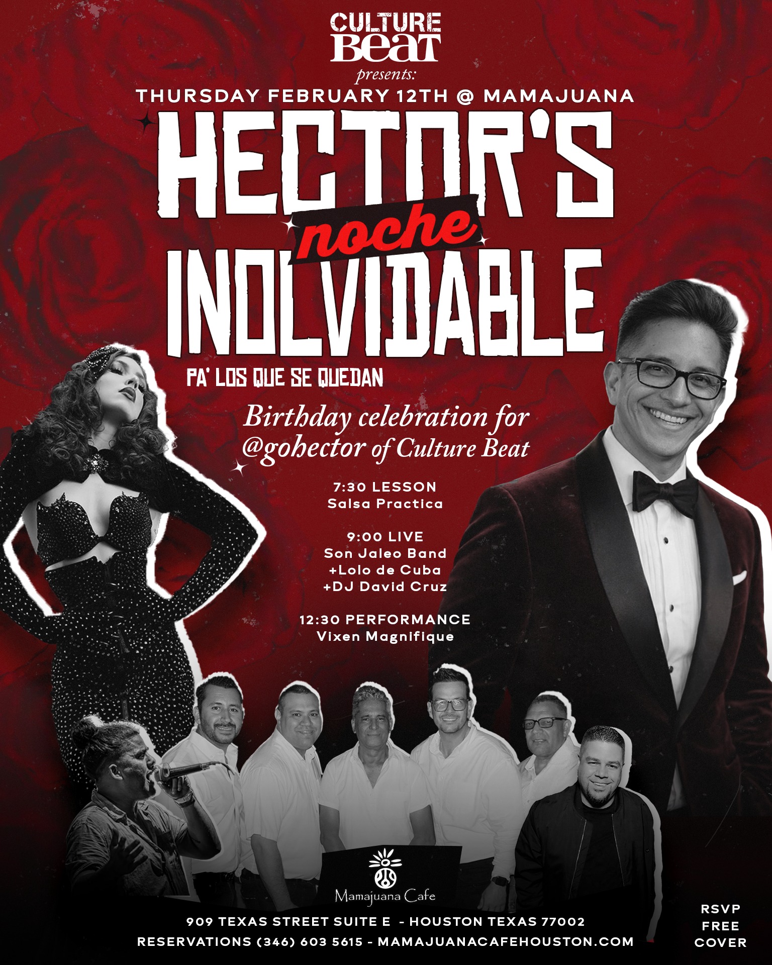 Hector's Noche Inolvidable @ Mamajuana Cafe & Salsa Thursday Anniversary
