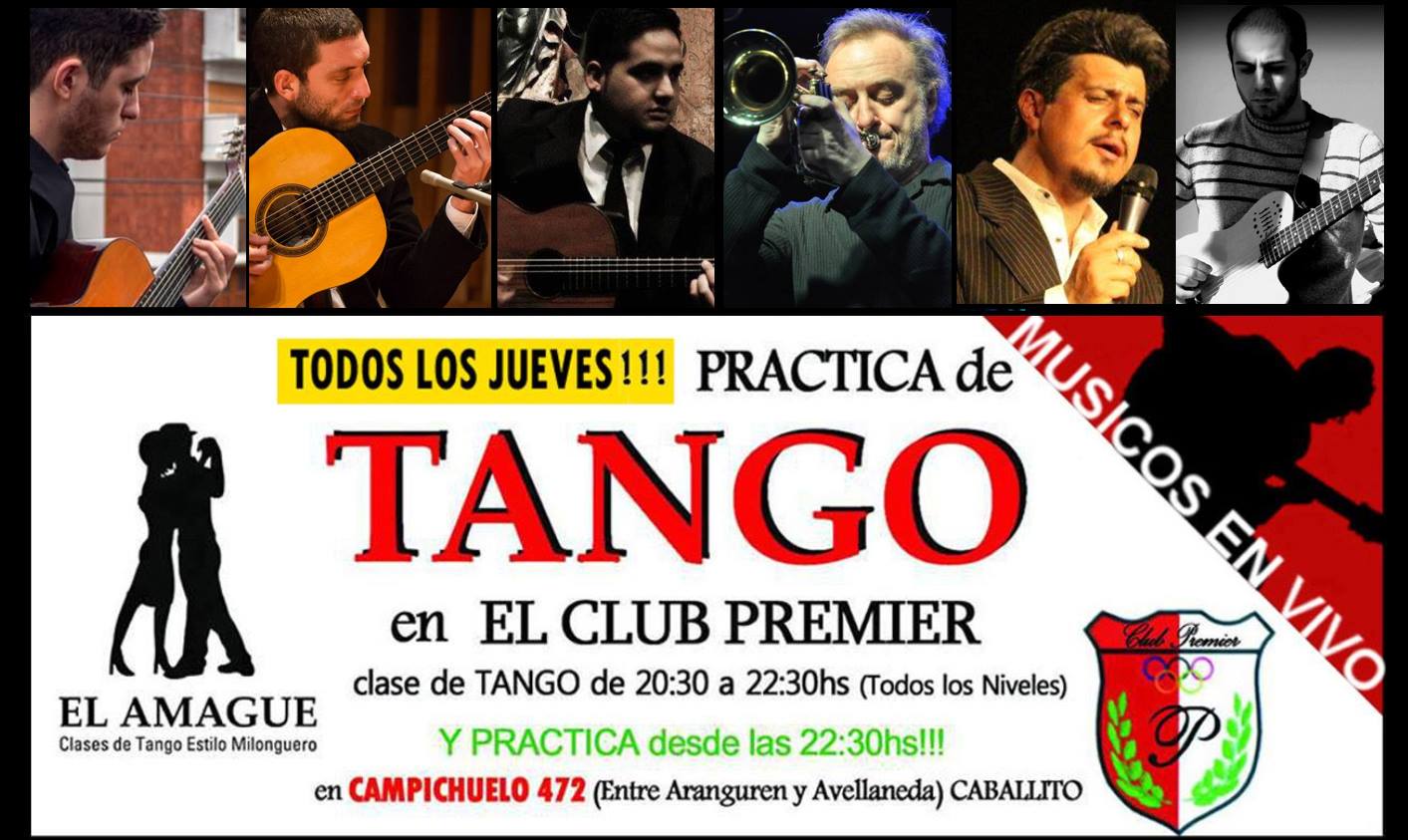 Practica-Milonga! La Garufa de "El Amague" jueves 23