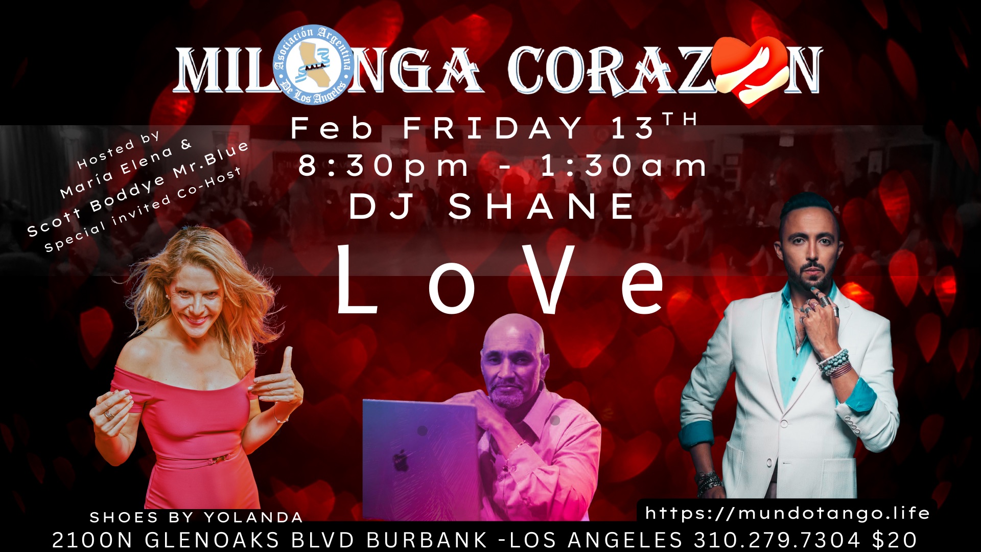 Milonga Coraz❤️n **L O V E ** DJ Shane