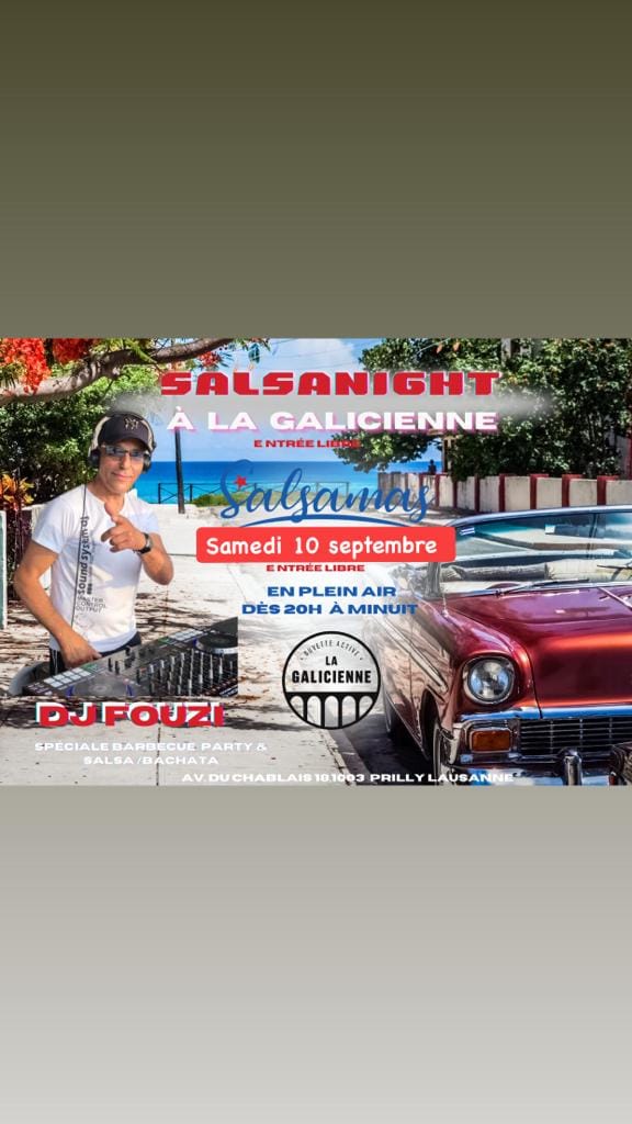 Salsanight à la Galicienne en plein air avec Salsamas