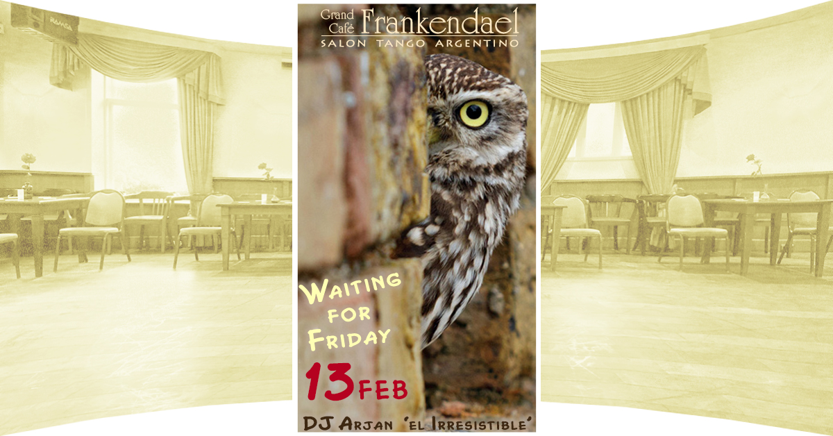 Salon Frankendael met DJ Arjan 'el Irresistible' πΆπ¦π·