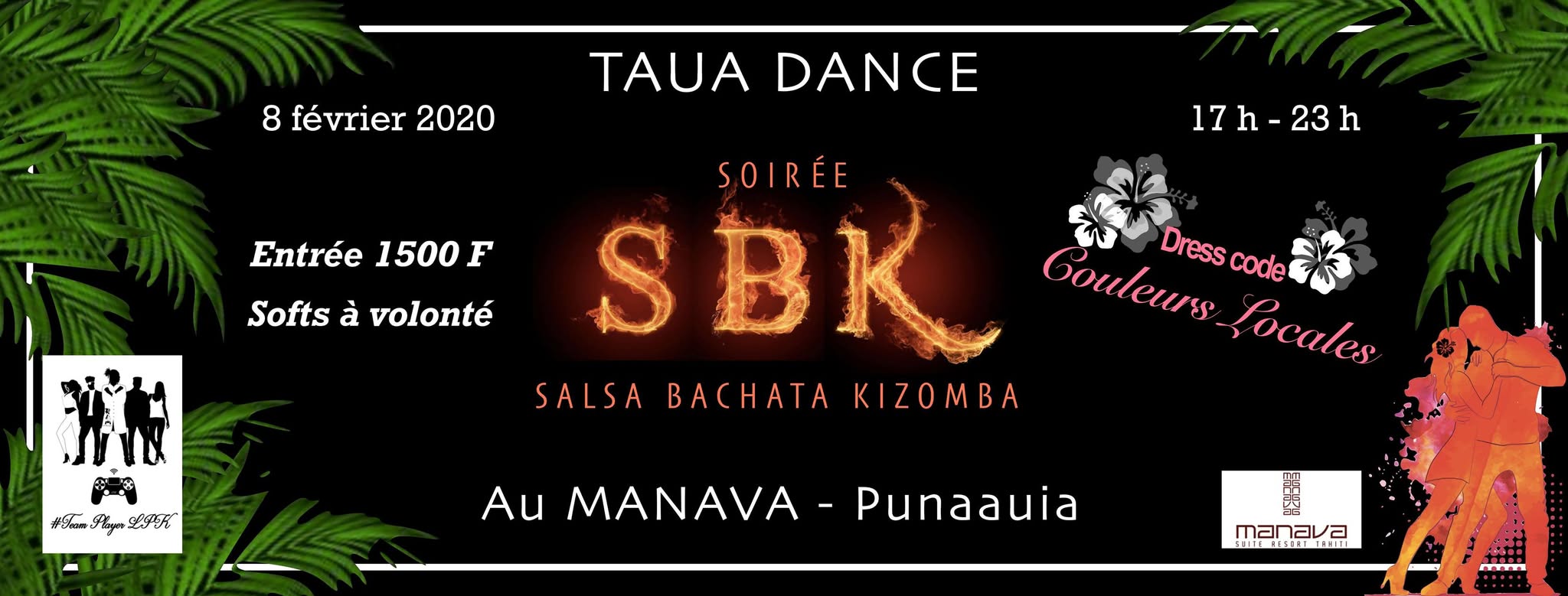 Soirée SBK au Manava par Taua Dance