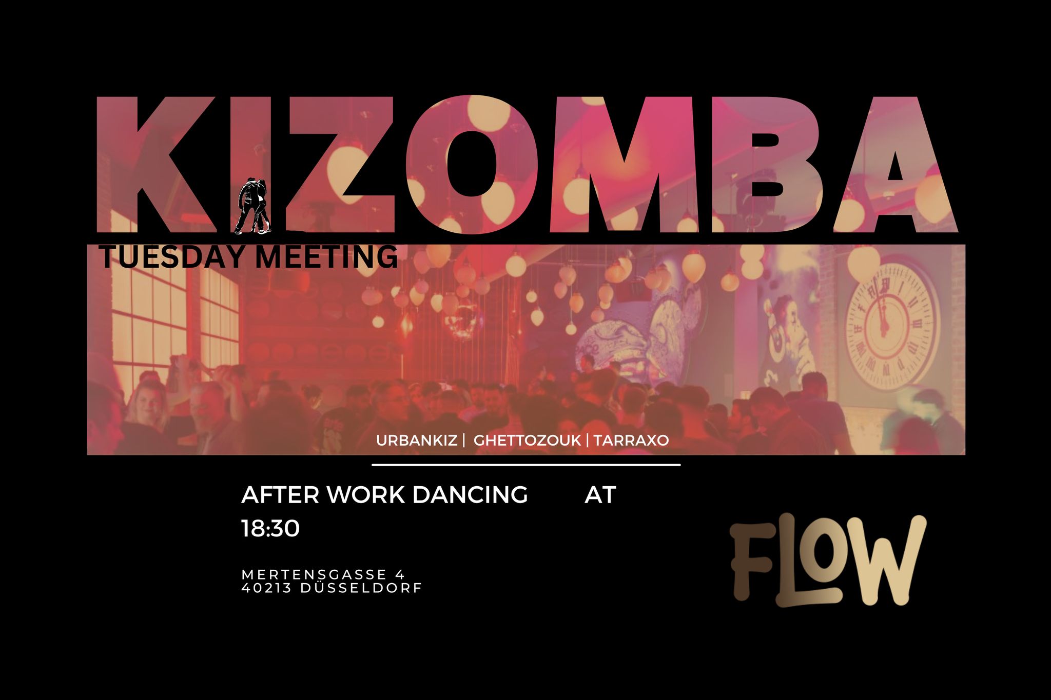 Flow Kizomba Tuesday Meeting - KizTuMe (Kizomba Social Party)