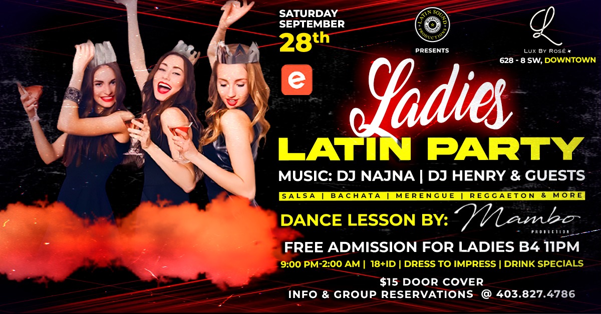 LADIES LATIN PARTY