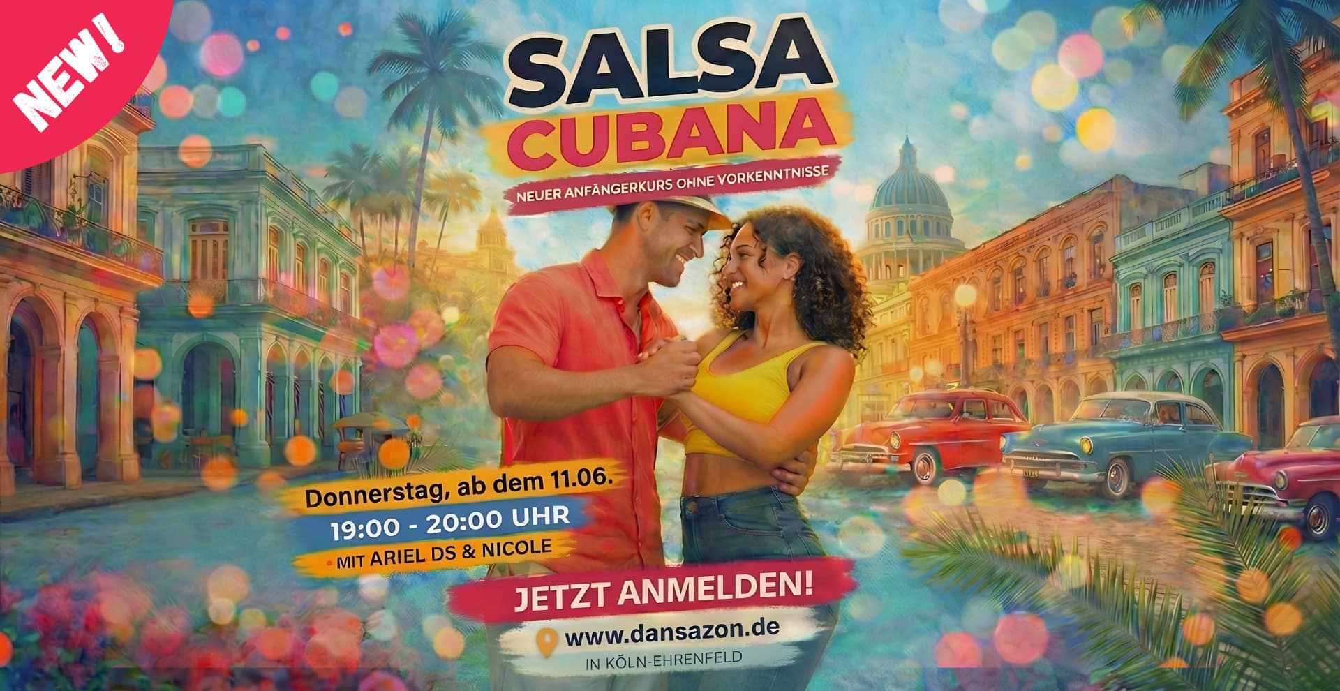 Salsa Cubana Anfängerkurs A1 (ohne Vorkenntnisse)